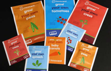 Innocent Drinks Bespoke Seed Packs